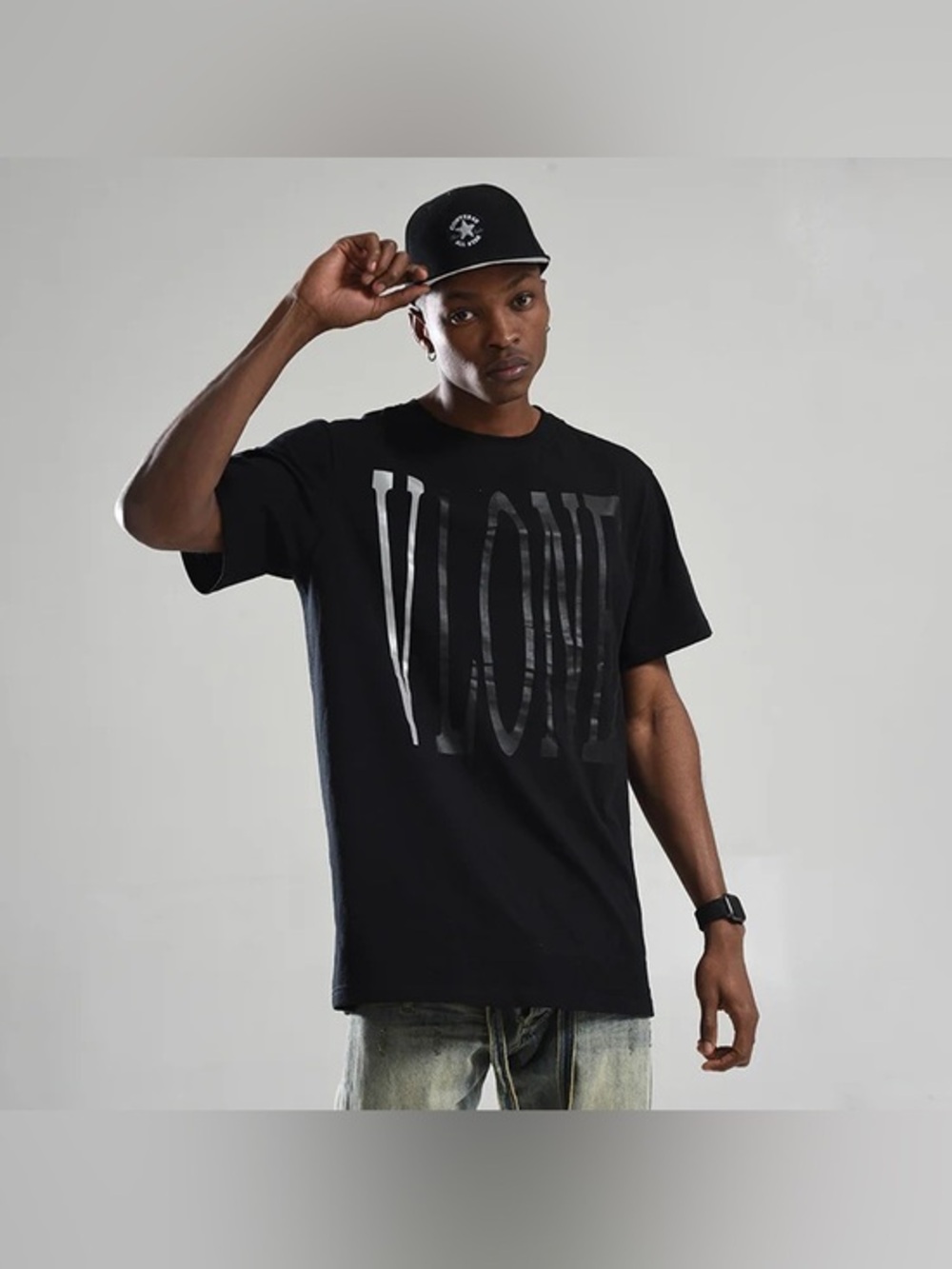 Vlone 3M Reflective Short Sleeve Tee